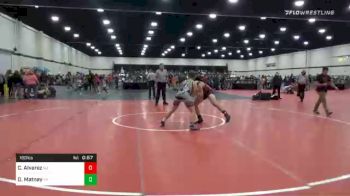 180 lbs Consolation - Cristian Alvarez, NJ vs Dalton Matney, KY