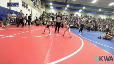 43 lbs Semifinal - Rafe Evans, Tiger Trained Wrestling vs Dawsyn Hawkins, Hulbert