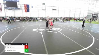 82 lbs Final - Trenton Warren, Valiant vs Luke DeGroat, Dominate Club Wrestling