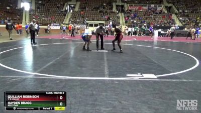 1A-4A 165 Cons. Round 2 - Hayden Bragg, Reeltown vs Quilliam Robinson, T. R. Miller