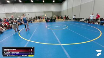 200 lbs Quarters & 1st Wb (16 Team) - Amie Hartman, Idaho vs Mariyah Brumley, Missouri Ice