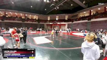 113 lbs Quarterfinal - Jacob Collier, Cushing Wrestling vs Cooper Anderson, Roughneck Wrestling Club Of South Tulsa