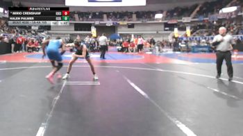 1A-4A 165 Champ. Round 1 - Mirio Crenshaw, Escambia County vs Halen Palmer, Coosa Christian School