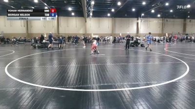 98 lbs Final - Yohan Hernandez, Golden Bears Wrestling Club vs Morgan Nelson, Team Jax Wrestling