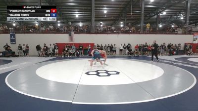 65 kg Cons. Sub-quarters - Pierson Manville, Southwest Wrestling Club vs Dalton Perry, NLWC/TMWC