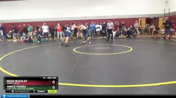 240 lbs Cons. Round 3 - Vance Maheu, Lake Mead Christian Accdemy vs Noah Buckley, Spring Valley