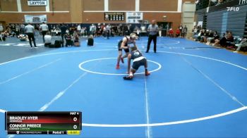 150 lbs Cons. Round 4 - Connor Preece, Corner Canyon vs Bradley Hyer, Herriman