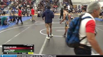 120 lbs Cons. Round 3 - Dylan De Leon, Venom W.C. vs Aidan Freire, Samohi Wrestling