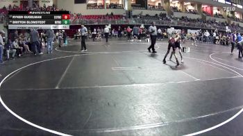 80 lbs Cons. Round 4 - Ryker Gugelman, Elm Creek Youth Wrestling Club vs Britton Blomstedt, McCook Youth Wrestling Club
