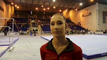 Alyona Shchennikova on bouncing back after an unexpected warmup - 2018 City of Jesolo Trophy