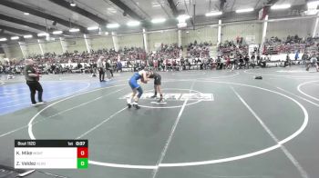 146 lbs Consi Of 4 - Khamai Mike, Montezuma Creek Roughnecks vs Zechariah Valdez, Bloomfield Youth Wrestling