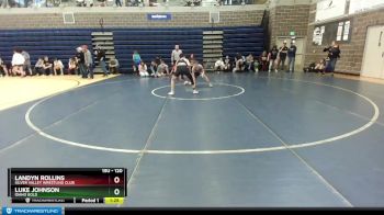 120 lbs Cons. Round 1 - Luke Johnson, Idaho Gold vs Landyn Rollins, Silver Valley Wrestling Club