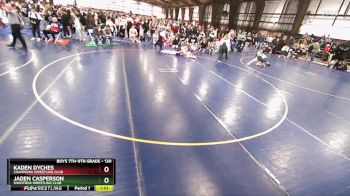 130 lbs Semifinal - Kaden Dyches, Champions Wrestling Club vs Jaden Casperson, Shootbox Wrestling Club