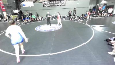 207 lbs Reanna Chavez, LAWA - Los Angles Wrestling Association vs Marcella Danley, IEWA - Inland Empire Wrestling Association