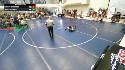 80-87 lbs Round 2 - Nikolai Tibbs, Ravage Wrestling Club vs Wyatt Sweitzer, Sanderson Wrestling Academy