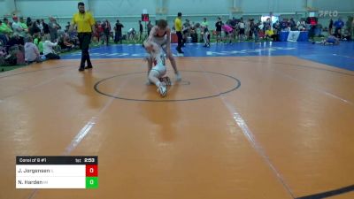 C-132 lbs Consi Of 8 #1 - Jaxon Jorgensen, IL vs Nate Harden, MI