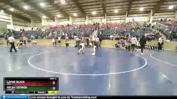 147 lbs Cons. Round 7 - Layne Black, Lehi vs Micah George, Wasatch