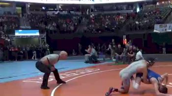 120 lbs Quarterfinal - Roberto Estrada, Weld Central vs Kaden Hixson, Moffat County