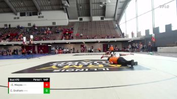 126-132 lbs Semifinal - Carter Mayes, SOT-C/ The Compound vs Connor Graham, Metamora High School