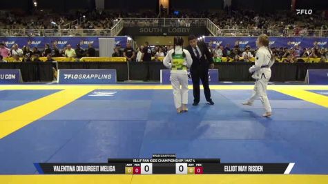 Valentina Didjurgeit Meliga vs Elliot May Risden 2026 Pan Kids Jiu-Jitsu IBJJF Championship