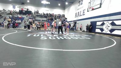 135 lbs Consi Of 4 - Carmen Rautenburg, Vian vs Jaylee` James, Hulbert