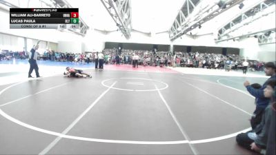 125-J lbs Consi Of 8 #1 - William Ali-Barreto, Unnattached vs Lucas Paula, Olympic