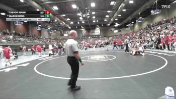 3A 144 lbs Cons. Round 3 - Mason Redd, Logan vs Trevor Mann, North Sanpete