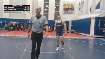 175 lbs Cons. Round 3 - Finn Cavanaugh, Pingry School vs Liam Johnson, Goochland