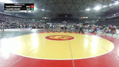 Boys 3A 126 lbs Cons. Round 7 - Mark Kucheryaviy, Kennewick vs Calister Crosby, University