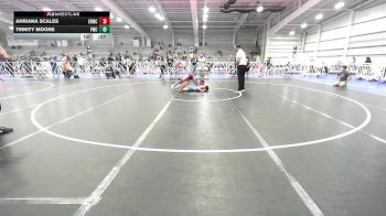 114 lbs Round Of 16 - Ahriana Scales, East Rowan Wrestling Club vs Trinity Moore, Wrecking Crew Dream Crushers