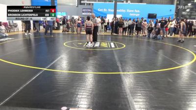98 lbs Round Of 16 - Phoenix Lehmeier, Pittsburgh vs Bronson Lichtenfels, New Florence