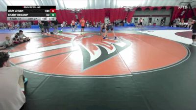 157 lbs Round 2 (8 Team) - Liam Green, FZ Wrestling Club B vs Brady DeCamp, Xavier-Cedar Rapids A