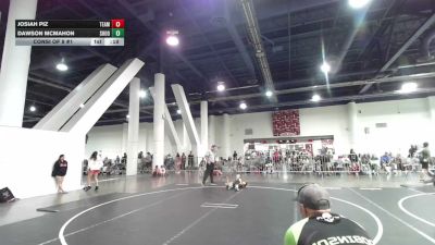 50 lbs Consi Of 8 #1 - Josiah Piz, Team Coalinga vs Dawson McMahon, Shootbox WC