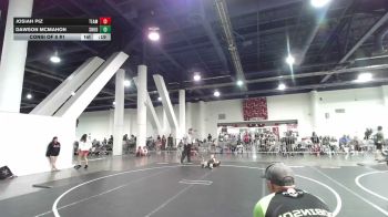 50 lbs Consi Of 8 #1 - Josiah Piz, Team Coalinga vs Dawson McMahon, Shootbox WC