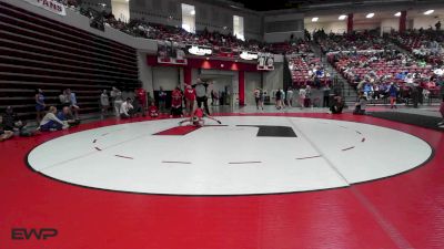 82 lbs 3rd Place - Elliot Fiorillo, Duncan Lady Demons vs Lucy Chill, Perry Girls Wrestling Club