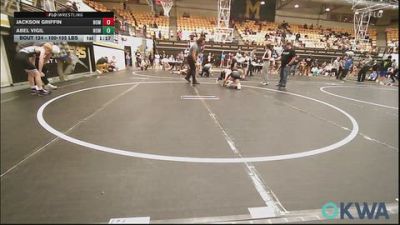 100-105 lbs Rr Rnd 3 - Jackson Griffin, Team Nomad vs Abel Vigil, Team Nomad
