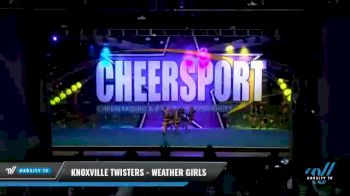 Knoxville Twisters - Weather Girls [2021 L3 Junior - D2 - Medium Day 1] 2021 CHEERSPORT National Cheerleading Championship
