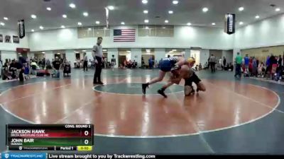 165 lbs Cons. Round 2 - Jackson Hawk, Delta Wrestling Club Inc. vs John Bair, Indiana