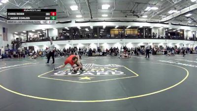 141 Freshman/Soph Quarterfinal - Jager Corliss, Adrian vs Chris Rider, Ohio Wesleyan University