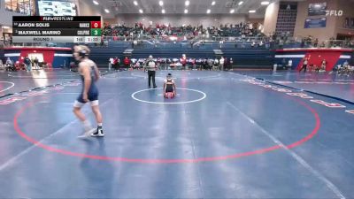 113 lbs Round 1 - Maxwell Marino, Conroe Woodlands College Park vs Aaron Solis, El Paso Hanks