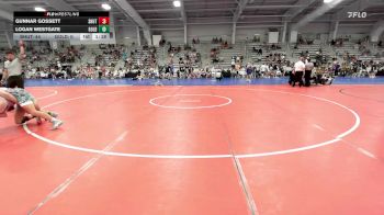 160 lbs Rr Rnd 2 - Gunnar Gossett, Team Shutt Penguin vs Logan Westgate, Golden Talons