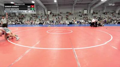 160 lbs Rr Rnd 2 - Gunnar Gossett, Team Shutt Penguin vs Logan Westgate, Golden Talons