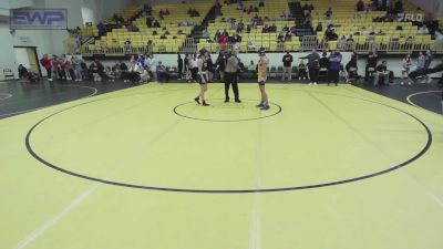 130 lbs Rr Rnd 1 - Bella Williams, Edmond North Girls HS vs Carmen Rautenburg, Vian