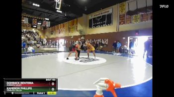 175 lbs Champ. Round 1 - Kameron Phillips, Temecula Valley vs Dominick Renteria, Murrieta Valley