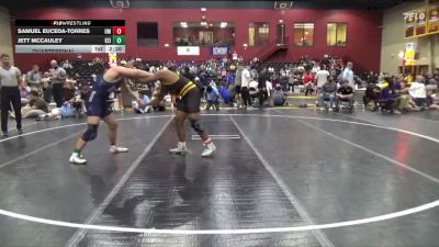 197 lbs Quarterfinal - Jett MCcauley, Keiser University vs Samuel Euceda-Torres, Montevallo