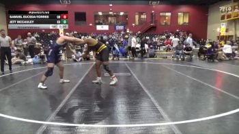 197 lbs Quarterfinal - Jett MCcauley, Keiser University vs Samuel Euceda-Torres, Montevallo