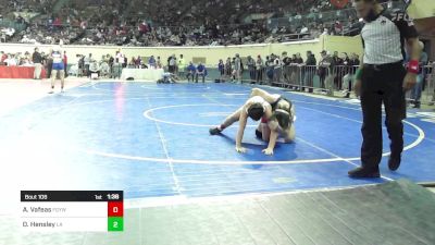 123 lbs Round Of 32 - Alex Vafeas, Fort Gibson Youth Wrestling vs David Hensley, Little Axe