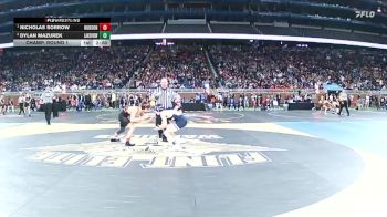 D4-126 lbs Champ. Round 1 - Nicholas Sorrow, Hudson vs Dylan Mazurek, Lakeview
