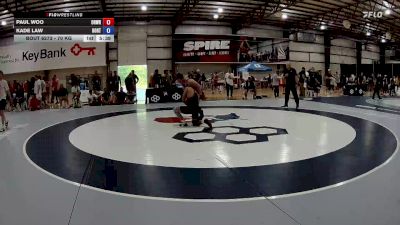 70 kg Cons. Round 4 - Paul Woo, Ohio Wrestling vs Kade Law, Boilermaker RTC