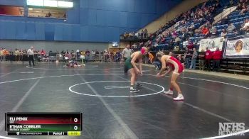 2 - 132 lbs Cons. Round 3 - Ethan Cobbler, Patrick County vs Eli Penix, Lee